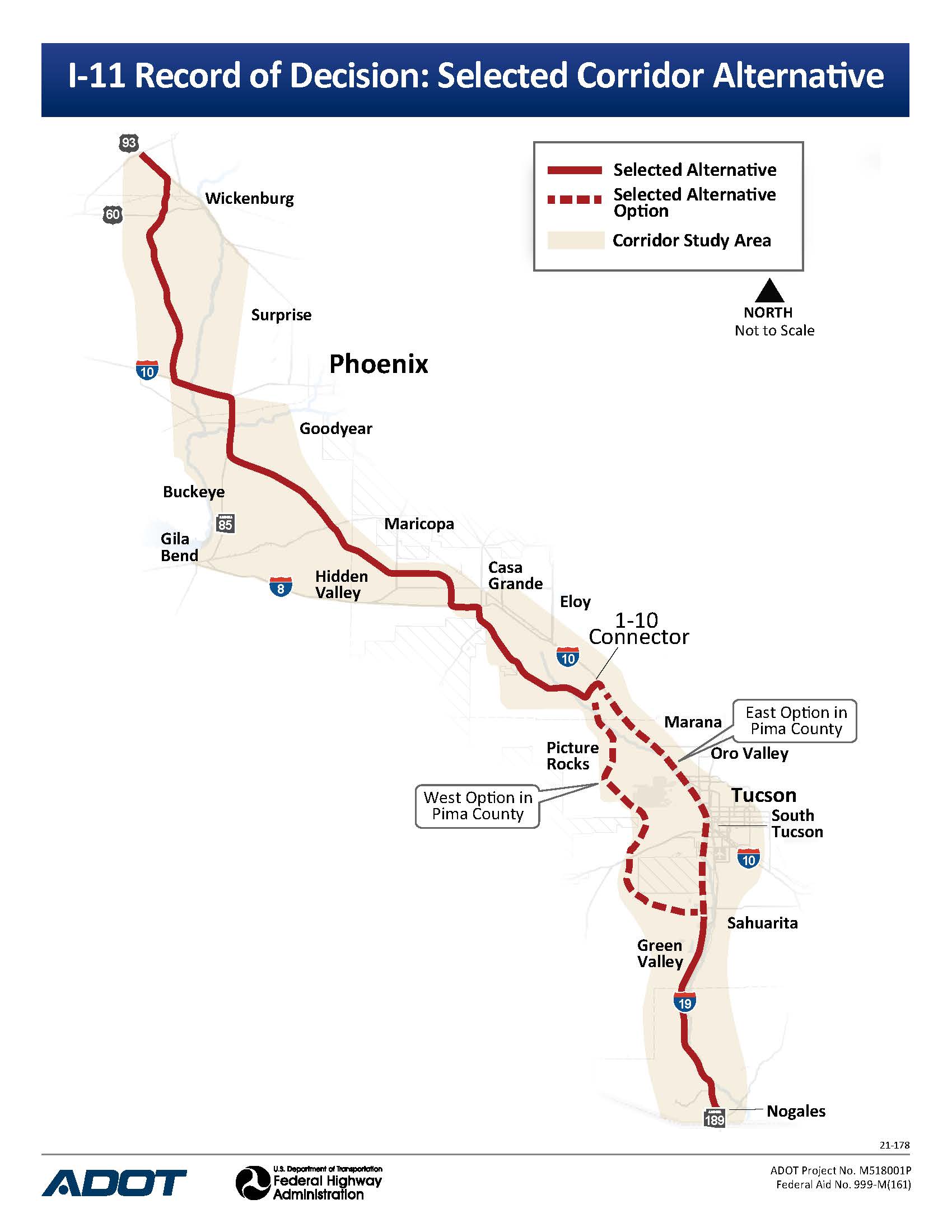 Selected Corridor Map